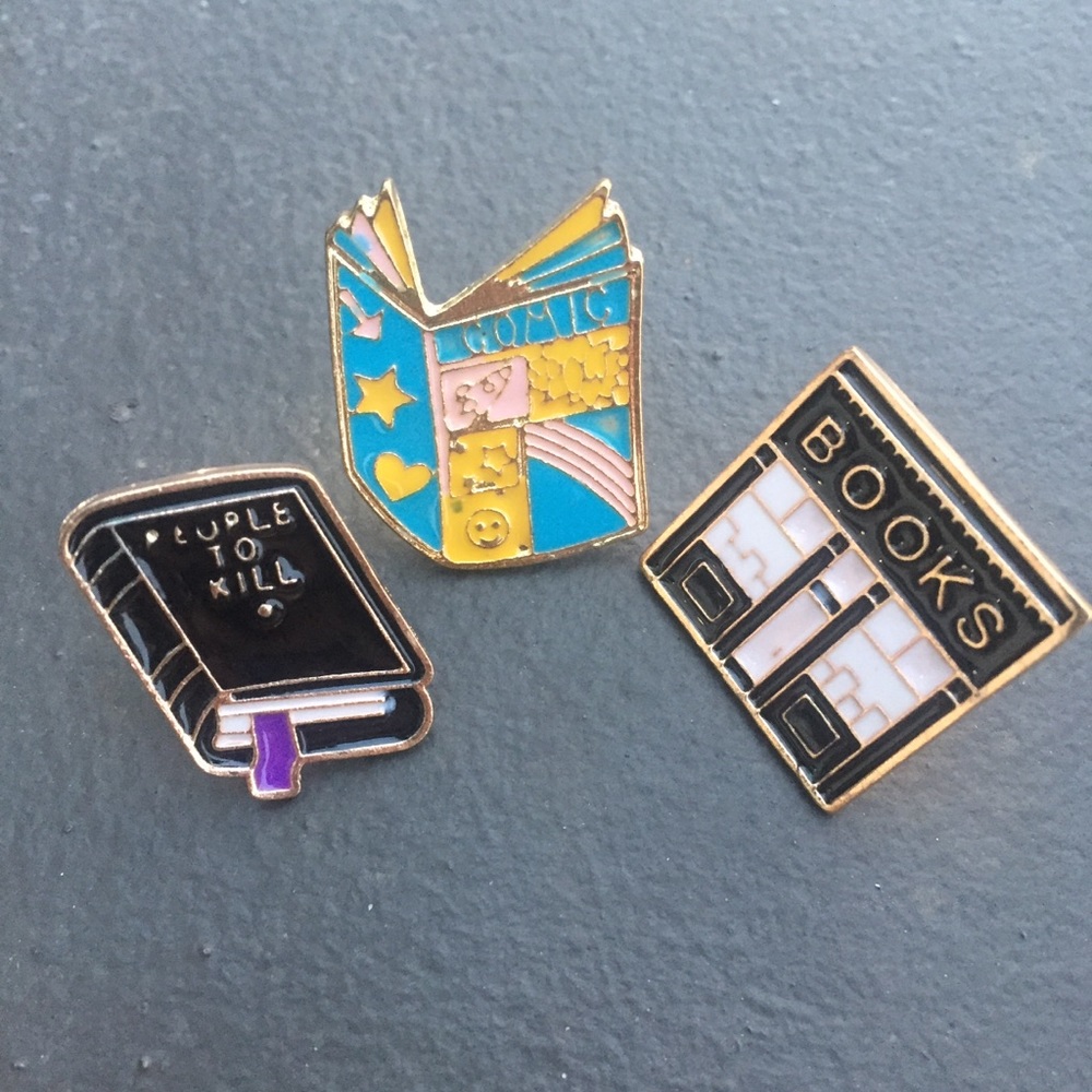 PRICE DROP! Set of 3 enamel pins